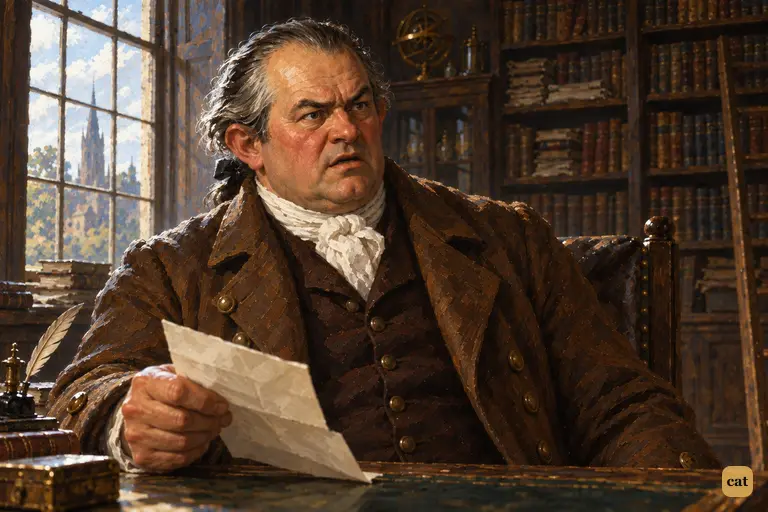 Professor Krempe freezes at his desk, staring at the student who named his alchemists
