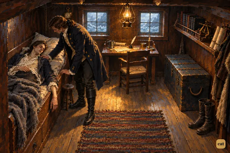 The sailors have gone.