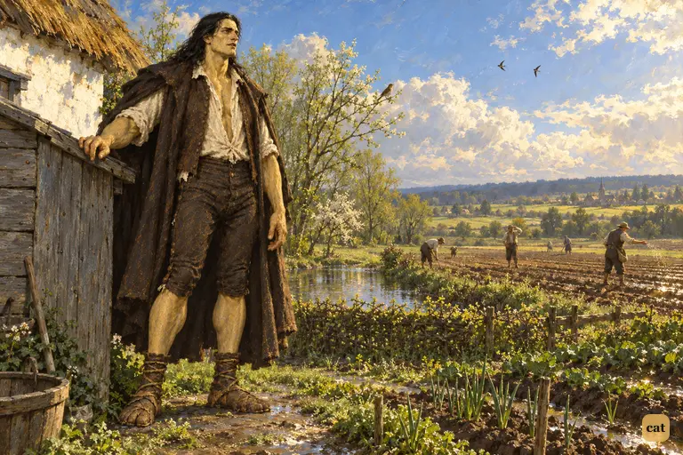 Spring has come after a winter of hunger.