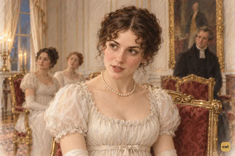 Elizabeth courteously declines Lady Catherine’s invitation to prolong her stay.