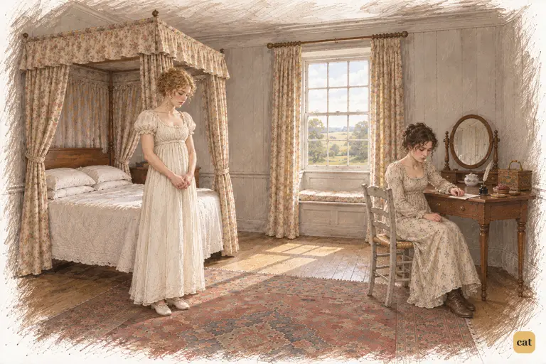 Jane preserves Lydia’s confidence through gentle silence.