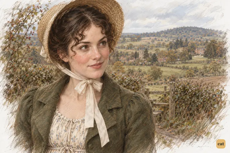 Elizabeth listens as Darcy acknowledges his former arrogance.