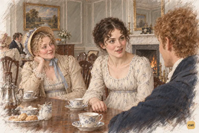 Elizabeth teasingly tells Bingley she understands him perfectly