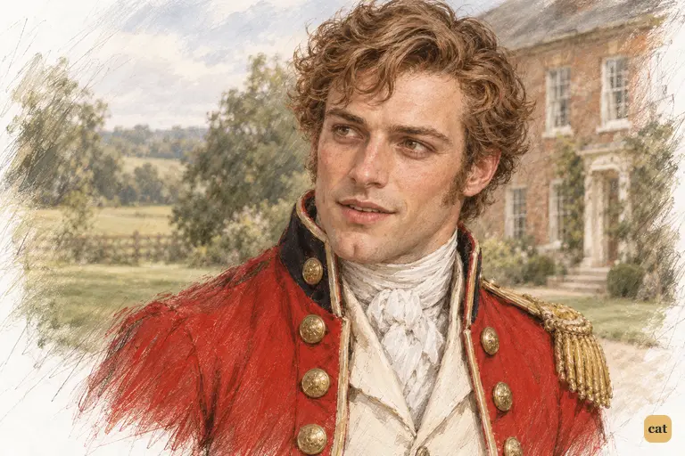 Wickham turns towards Elizabeth as she invokes an equally trustworthy authority.