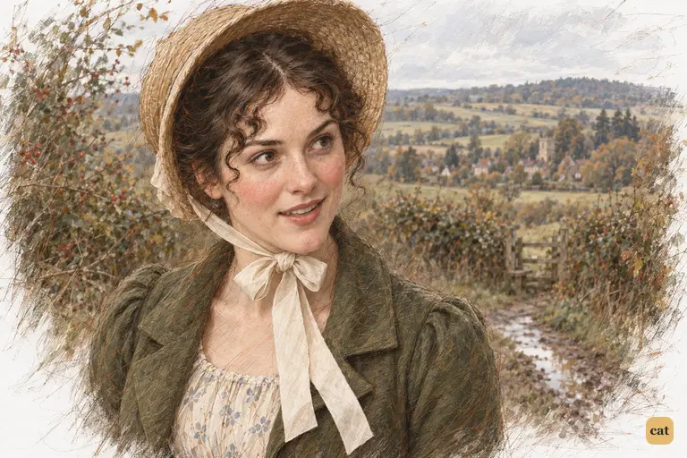 Walking back toward Longbourn, Elizabeth asks whether Jane and Bingley’s engagement surprised Darcy.