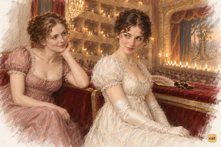 Elizabeth challenges Mrs. Gardiner with a lifted chin as their teasing becomes a contest