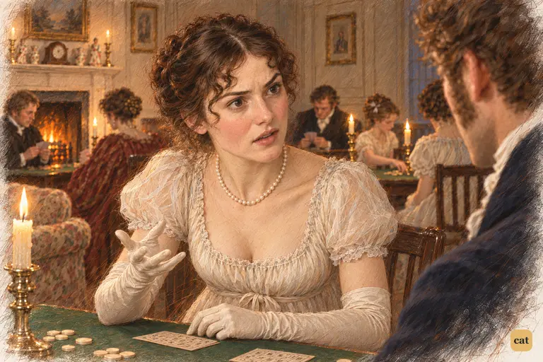 Elizabeth’s sympathy breaks into indignant alarm.