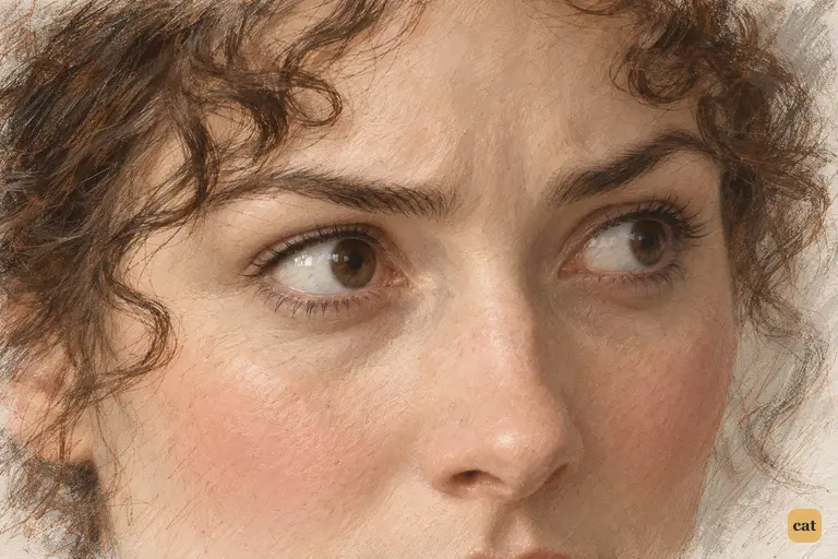 Elizabeth suddenly understands the intention behind Mr. Collins’s gallantry.