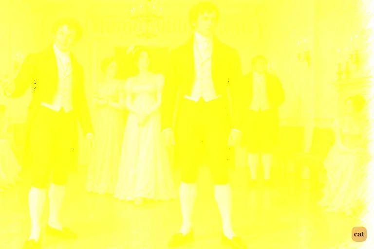 Darcy's tall, composed figure draws the assembly's admiration as Bingley steps forward