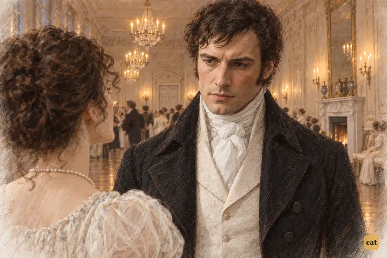 Elizabeth answers Darcy’s warning with undiminished resolve.