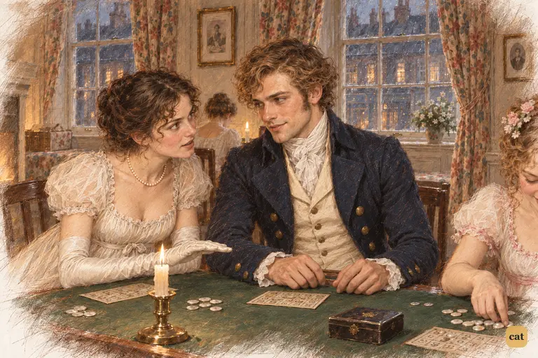 Elizabeth declares the neighbourhood dislikes Darcy while Wickham listens sympathetically