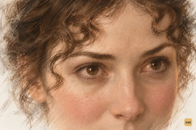 Elizabeth’s steady gaze softens as Wickham declares his loyalty to his benefactor’s memory.