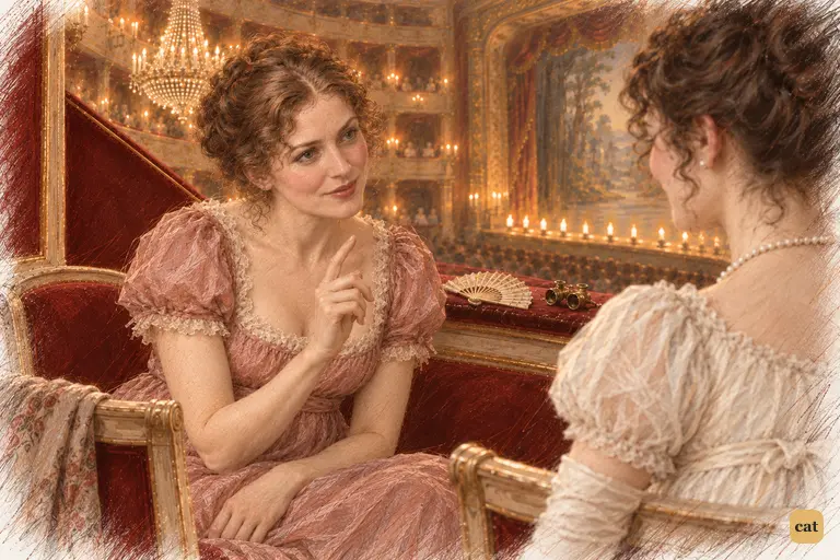 Mrs. Gardiner catches the disappointment beneath Elizabeth’s raillery.