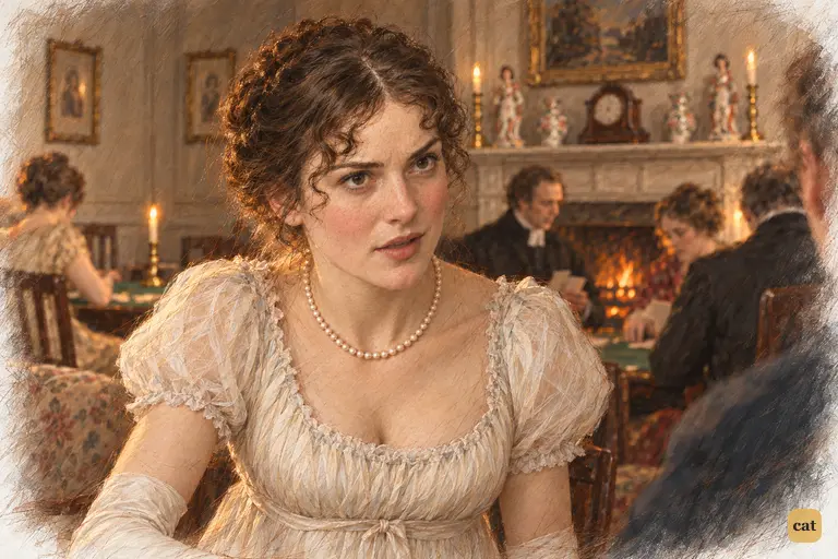 Elizabeth’s sympathy for Wickham hardens into an indignant verdict against Darcy.