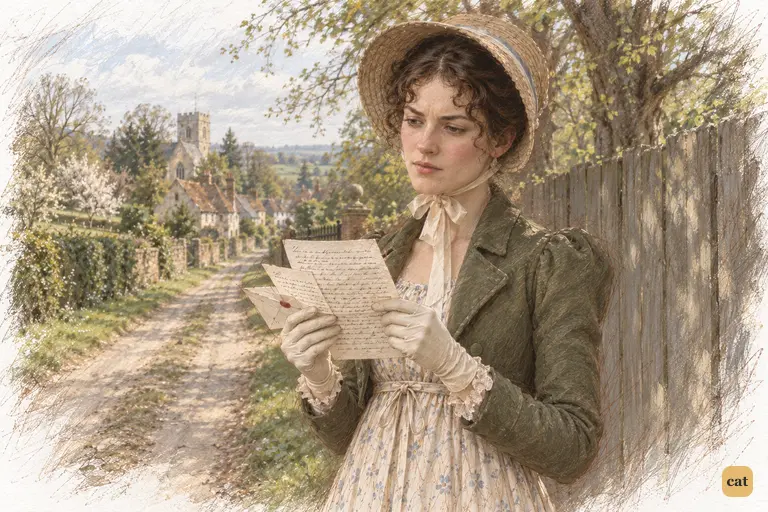 Elizabeth squares her shoulders as Darcy’s letter turns to Wickham.