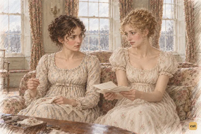 Jane offers Elizabeth the pages that have ended her hope of Bingley’s return.