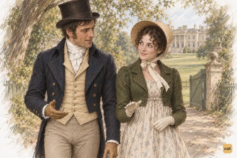 Colonel Fitzwilliam calls Bingley Darcy's great friend as he walks with Elizabeth