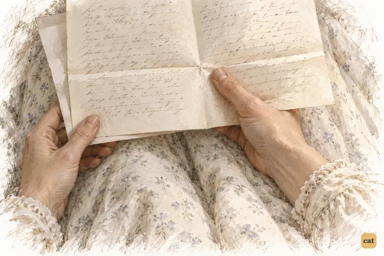 Elizabeth holds Mrs. Gardiner’s letter steady as the extent of Darcy’s obligation becomes clear.