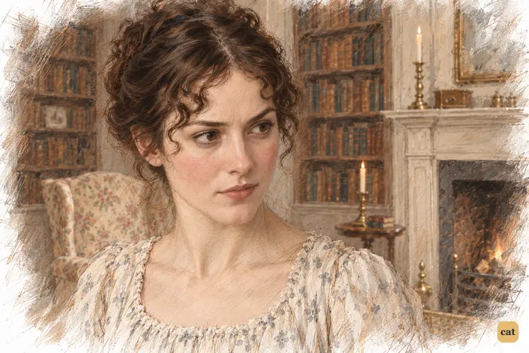 Elizabeth grows apprehensive, suspecting the letter may be from Lady Catherine