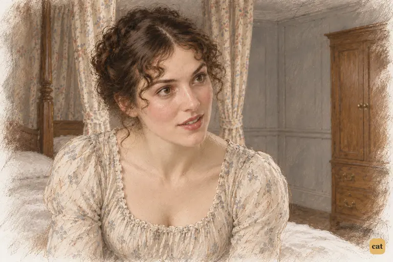 Elizabeth answers Jane with affectionate mock gravity.