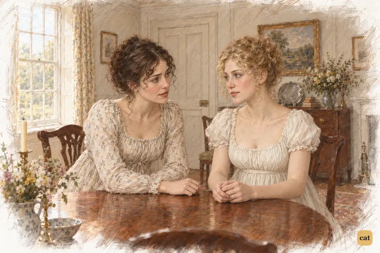 Elizabeth acknowledges Jane’s suffering with tender helplessness.