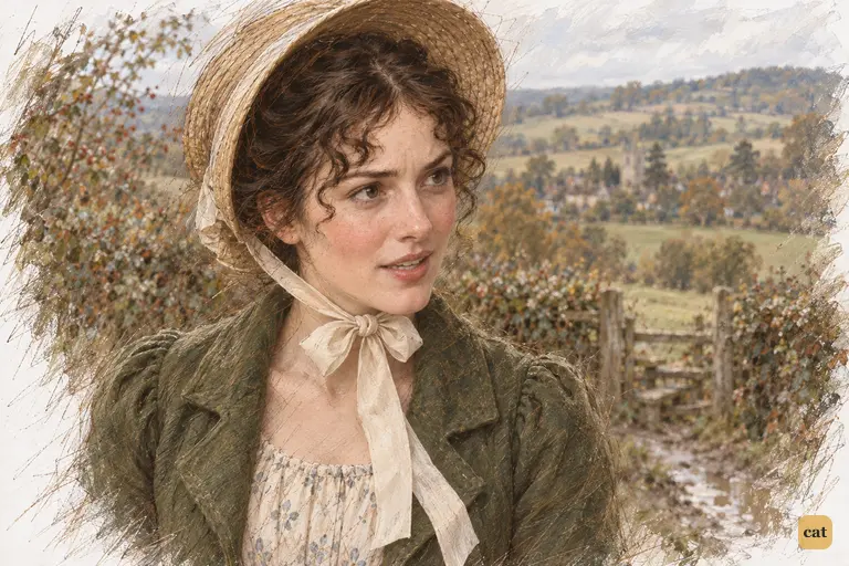 Elizabeth firmly clears her aunt of blame while renewing her gratitude for Darcy’s generosity.
