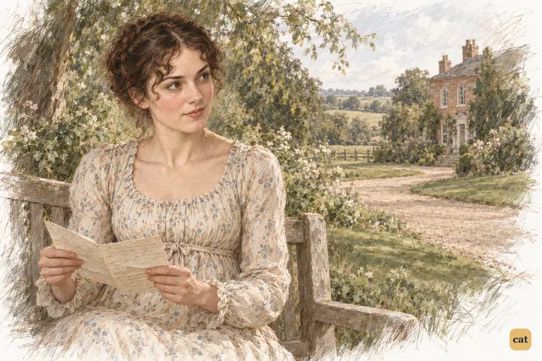 Elizabeth takes small pleasure in the Gardiners' belief in Darcy's affection