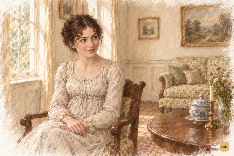 Elizabeth receives Darcy’s admission with a smaller, warmer smile.