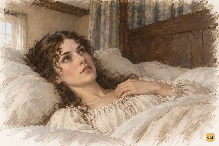 Elizabeth lies awake at the Lambton inn, grateful for Darcy’s continuing love