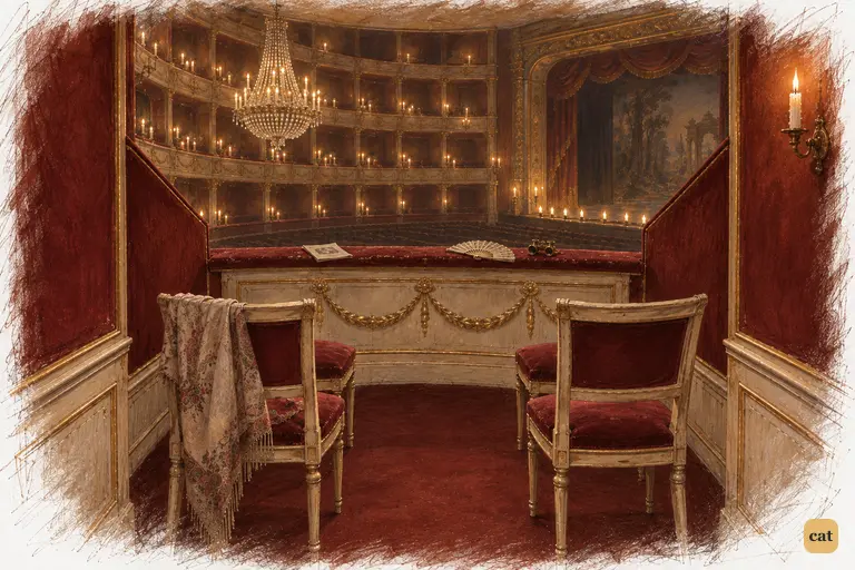 Four empty chairs retain the intimacy of the evening’s conversation.
