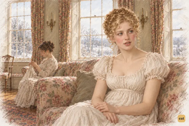 Jane speaks with brave restraint, her attention still following her mother’s departure.