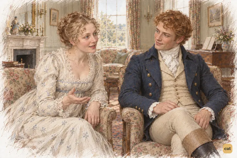 Mrs. Bennet eagerly offers Bingley the best shooting at Longbourn