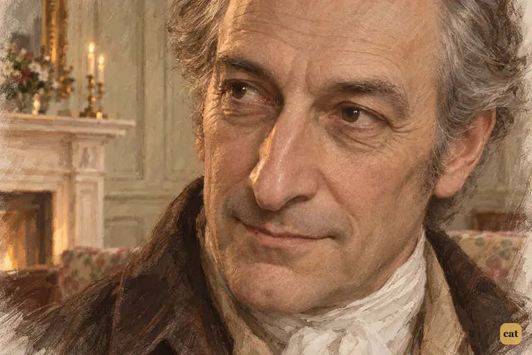 Mr. Bennet reveals that he has already paid the visit.