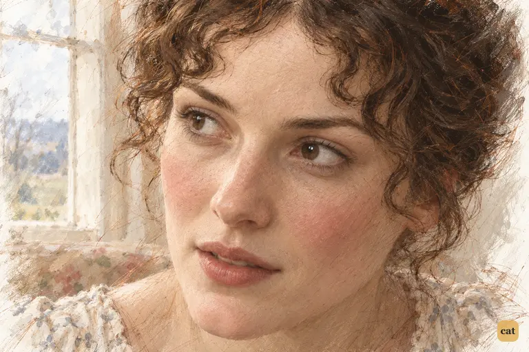 Alone at the window, Elizabeth holds a private hope for Jane that her confident words hid