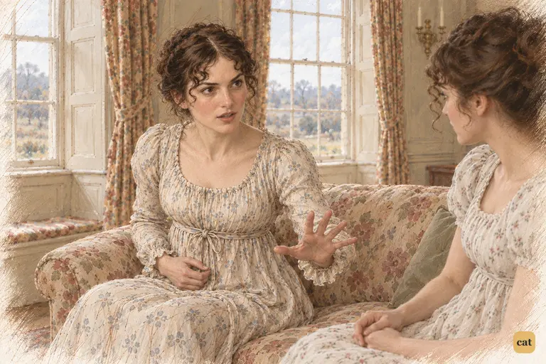 Elizabeth turns her tenderness for Jane into a sharp judgement of human character.
