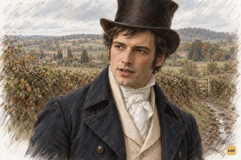 Walking back toward Longbourn, Darcy candidly acknowledges his interference in Bingley’s happiness.