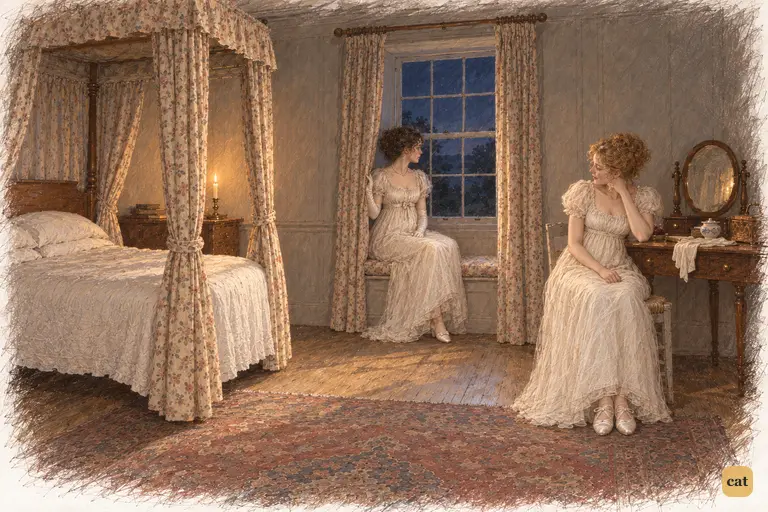 Jane waits for an answer after praising Miss Bingley.