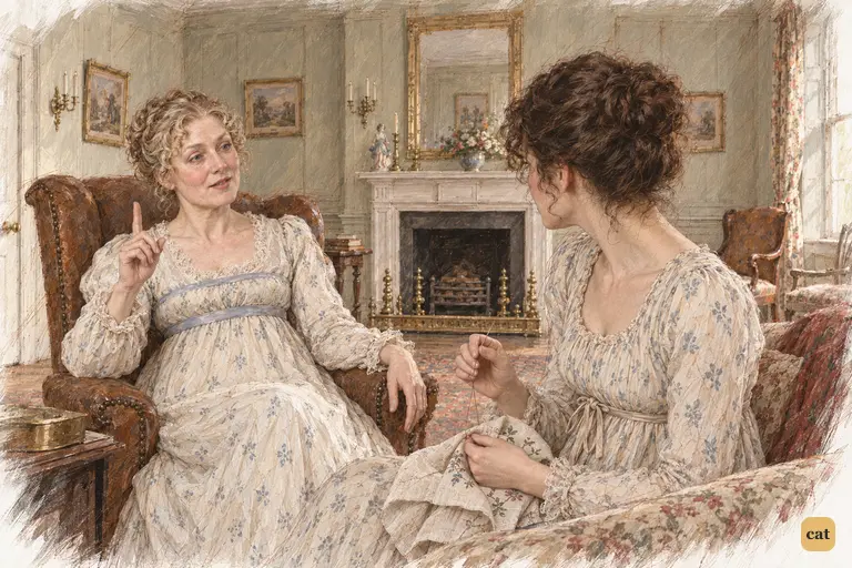 Mrs. Bennet savours the thought that Jane’s broken heart might punish Bingley.