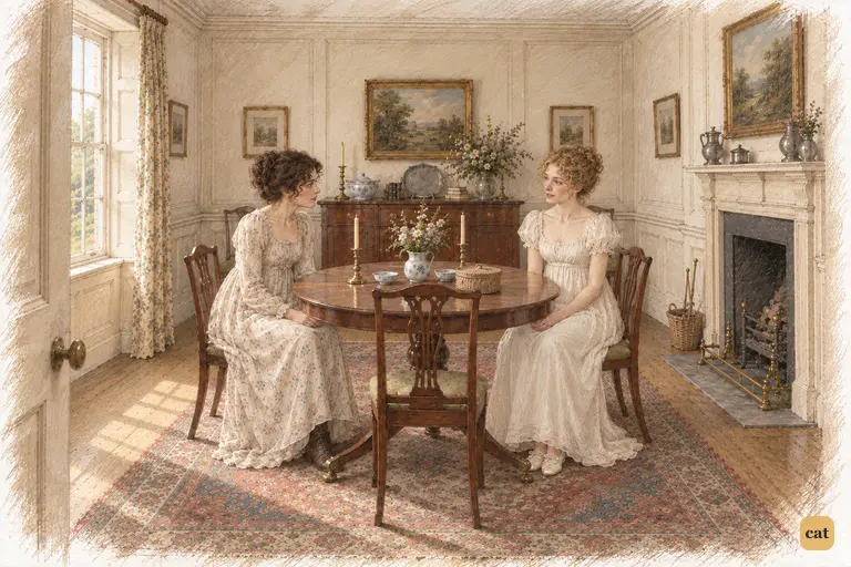Jane quietly admits how painful the household’s renewed hopes have become.