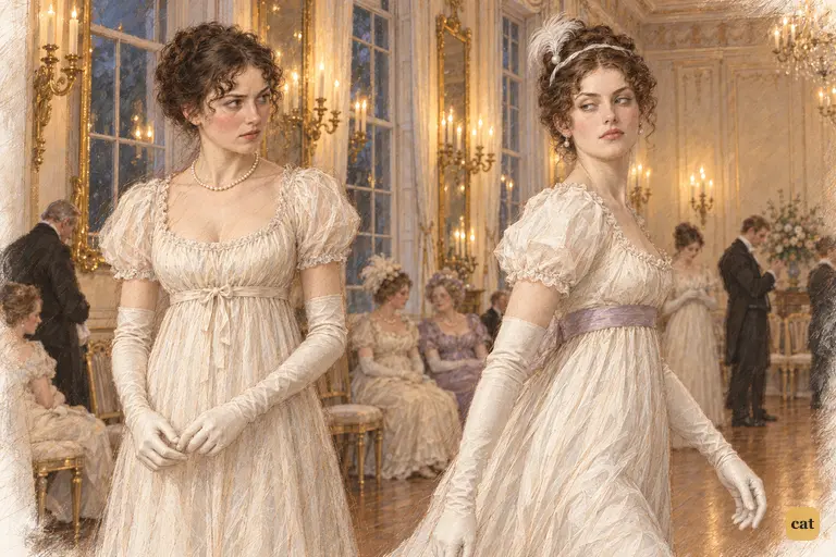 Elizabeth holds her ground after exposing Caroline’s class contempt.