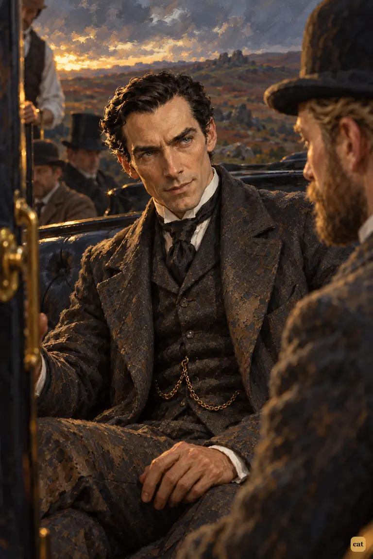 In the landau, Holmes turns the Inspector's remark about the dog into the key clue