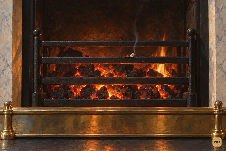 The envelope of Hyde's letter lies as a curl of grey ash in Jekyll's grate
