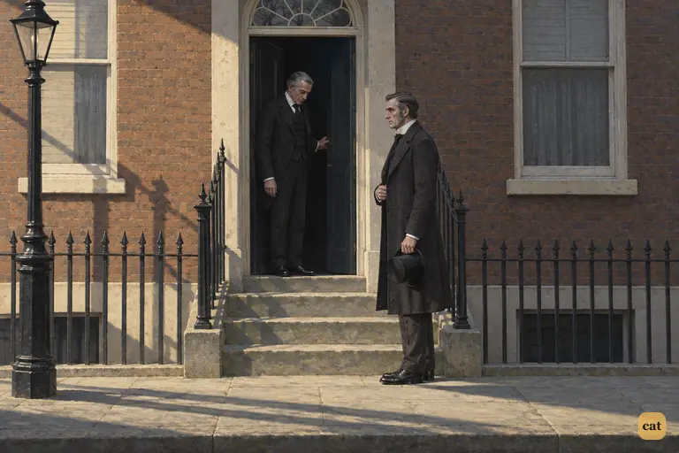 On a bright January afternoon, Poole bows his head and refuses Utterson entry