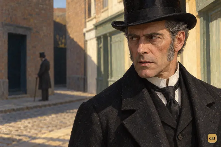 Mr. Utterson turns sharply toward the neglected door and asks about the place