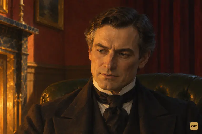 At the first mention of Hyde, Dr. Jekyll's face goes white to the lips