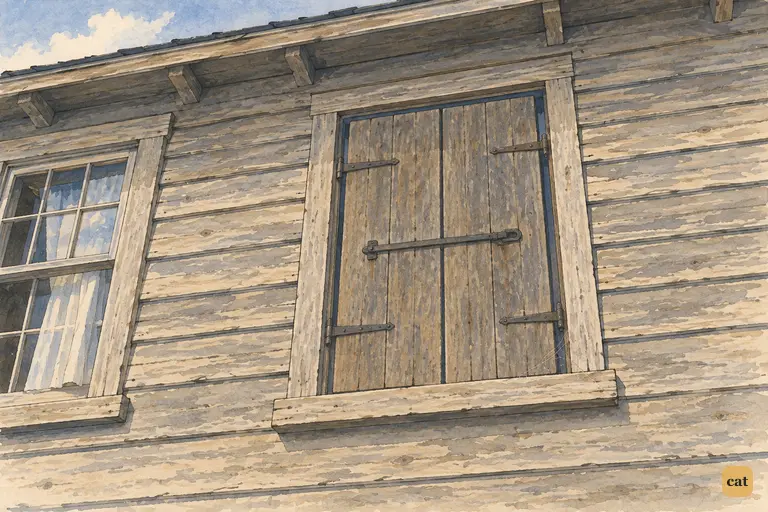 Room No. 2 of the less ostentatious tavern is shuttered tight in broad morning daylight.