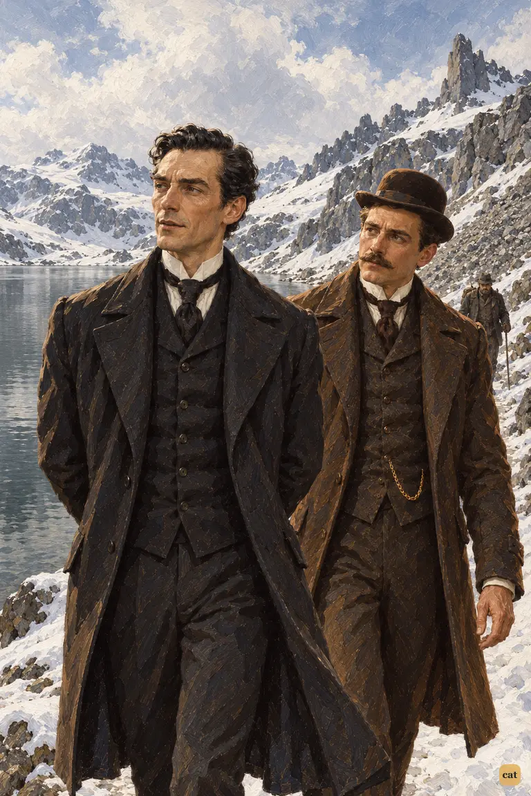 By the Daubensee, Holmes speaks of a life not lived in vain as troubled Watson watches