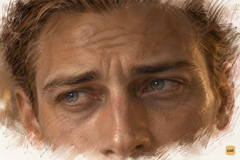 At the height of the reunion, bewilderment comes back into Gatsby's eyes.
