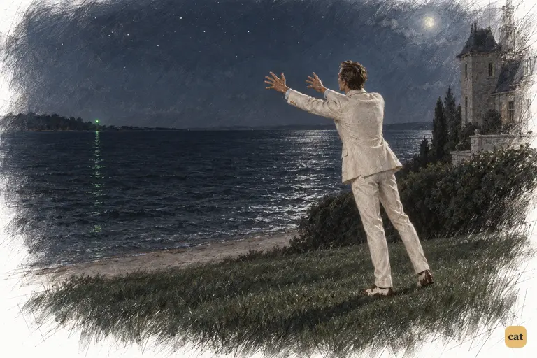 Nick remembers the June night on the lawn in West Egg.