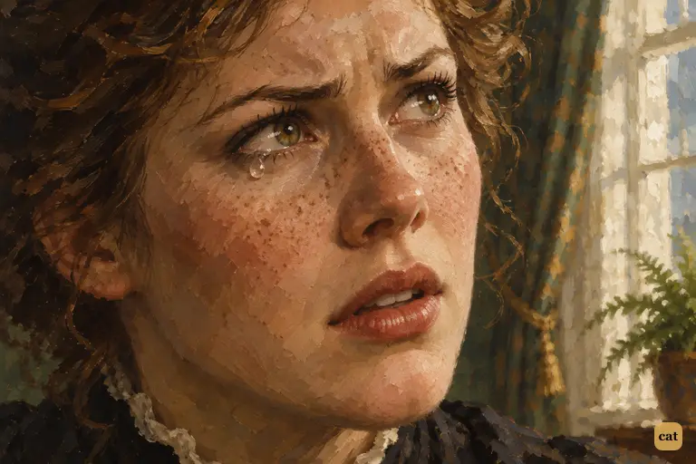 Laura Lyons lifts her tear-filled eyes to Watson, saying freedom meant everything